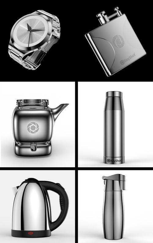 keyshot金屬產(chǎn)品 渲染