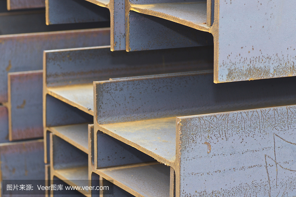 金屬產品倉庫的包裝金屬型材梁