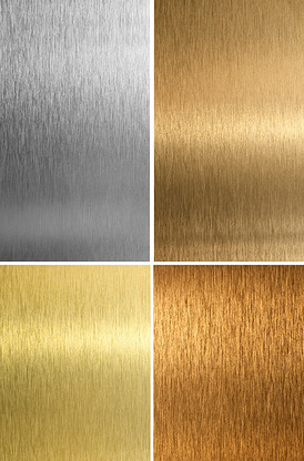 金色銀色金屬拉絲面素材