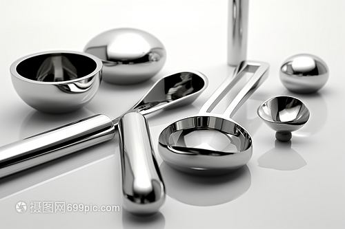 簡約的金屬工具