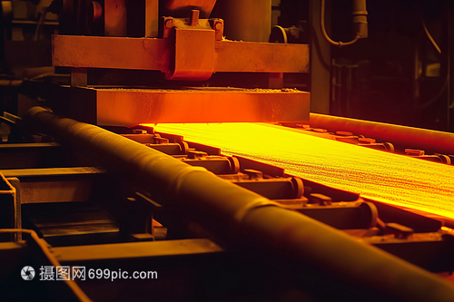 金屬加工廠火爐